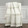 Deals ???? Lush Decor Farmhouse Stripe Throw 50 X 60 ???? -Ella Jayne shop unnamed file 1045