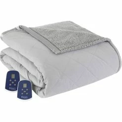 Wholesale ???? Micro Flannel® Reverse To Sherpa Electric Blanket ???? -Ella Jayne shop unnamed file 1088