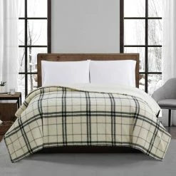 Coupon ???? London Fog Popcorn Plaid Plush Blanket ???? -Ella Jayne shop unnamed file 1148