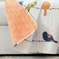 Best Pirce ✨ Lush Decor Rowley Birds Throw Multi Single 50x60 ???? -Ella Jayne shop unnamed file 1164