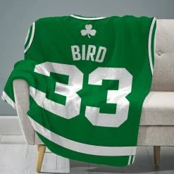 Flash Sale ???? NBA Sleep Squad Boston Celtics Larry Bird Jersey Raschel Plush Blanket ???? -Ella Jayne shop unnamed file 1200