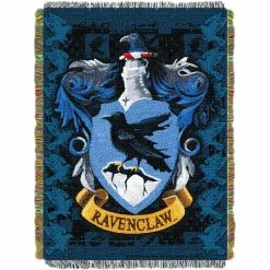 Discount ???? Northwest Harry Potter Ravenclaw Crest Woven Tapestry Throw ????