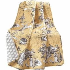 Top 10 ???? Lush Decor French Country Toile Cotton Reversible Throw ✔️ 15 Top 10 ???? Lush Decor French Country Toile Cotton Reversible Throw ✔️ -Ella Jayne shop unnamed file 1329