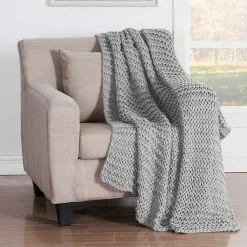 Hot Sale ???? Oscar|Oliver Oscar Oliver Luca Chunky Knit Throw ???? -Ella Jayne shop unnamed file 1392