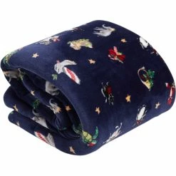 Deals ???? Vera Bradley Snow Globe Motifs Cozy Life Throw Blanket ❤️