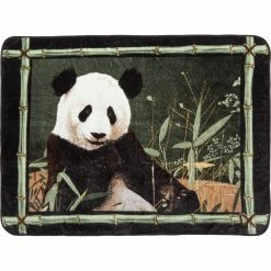 Outlet ???? Shavel Home Products Panda High Pile Luxury 60 X 80 In. Oversized Throw ????