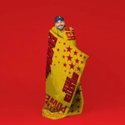 Deals ???? WWE Sleep Squad Hulk Hogan Raschel Plush Blanket ???? -Ella Jayne shop unnamed file 1430