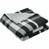 Budget ???? Lush Decor Farmhouse Yarn Dyed Plaid Throw Black/White Single 50X60 ???? -Ella Jayne shop unnamed file 1469