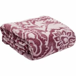 Best Sale ✨ Vera Bradley Java Mulled Wine Tonal Textured Throw Blanket ⭐