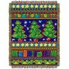New ✨ Northwest Tree Festivity Woven Tapestry Throw ✨ -Ella Jayne shop unnamed file 1599