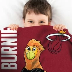 Flash Sale ???? NBA Sleep Squad Miami Heat Burnie Raschel Plush Blanket ???? -Ella Jayne shop unnamed file 1645