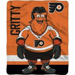 Cheapest ???? NHL Philadelphia Flyers Gritty 60 X 80 In. Throw Blanket ????