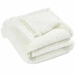 Best reviews of ❤️ Lush Decor Sherpa Tassel Fringe 50 X 60 In. Single Throw ???? -Ella Jayne shop unnamed file 1761