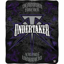 Best Pirce ???? WWE The Undertaker Throw Blanket 60 X 80 In. ????