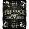 Budget ⭐ WWE The Rock Throw Blanket 60 X 80 In. ❤️ -Ella Jayne shop unnamed file 1873