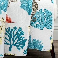 Top 10 ???? Lush Decor Coastal Reef Feather Throw Blue/Coral Single 50 X 60 ???? -Ella Jayne shop unnamed file 1904