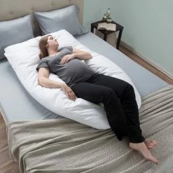 Discount ???? Lavish Home Bluestone Full Body Maternity Pillow With Contoured U-Shape ⌛ -Ella Jayne shop unnamed file 1992