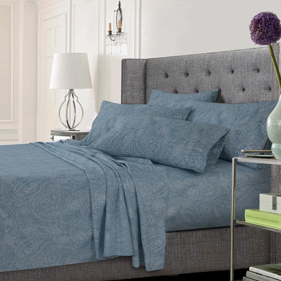 Best deal ???? Tribeca Living Microfiber 120-GSM Extra Deep Pocket 6 Pc. Sheet Set ⌛ 13 Best deal ???? Tribeca Living Microfiber 120-GSM Extra Deep Pocket 6 Pc. Sheet Set ⌛ - Image 11