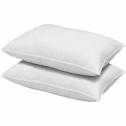 New ???? Ella Jayne Soft Plush Gel Fiber Filled Allergy Resistant Stomach Sleeper Pillow ❤️