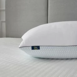Promo ???? Serta 233 Thread Count ???? Summer/Winter White Goose Feather Bed Pillows, 2 Pk. ???? -Ella Jayne shop unnamed file 2092