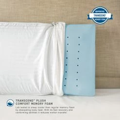 Discount ???? SensorPEDIC Ultra Comfort Transcend Memory Foam Bed Pillow ????