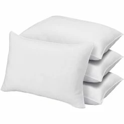 Promo ???? Ella Jayne Cotton Blend Superior Down-Like Soft Stomach Sleeper Pillow ????