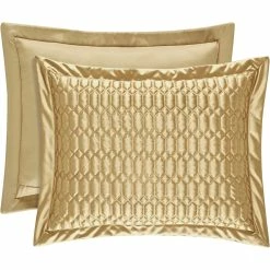 Brand new ???? J. Queen New York Satinique Gold King Quilted Sham ????