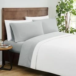 Cheapest ???? Truly Calm Silver Cool Blue 4 Pc. Sheet Set ???? -Ella Jayne shop unnamed file 36