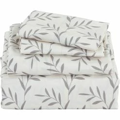 Deals ✨ Harper Lane Grove Leaf Taupe Sheet Set ✔️