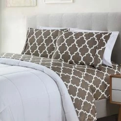 Best Pirce ???? Bibb Home Printed Microfiber Sheet Set 4 Pc. ???? -Ella Jayne shop unnamed file 50