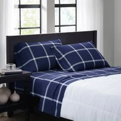 Best Sale ???? Truly Soft Printed Windowpane Sheet Set ???? -Ella Jayne shop unnamed file 515