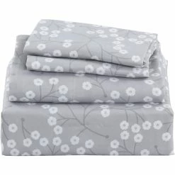 Best deal ❤️ Harper Lane Kenyon Flower Grey Sheet Set ✔️