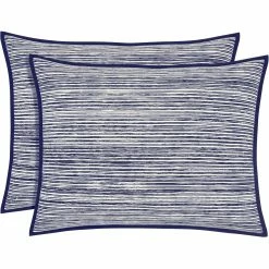 Buy ???? Oscar|Oliver Oscar Oliver Flen Indigo Standard Sham ????