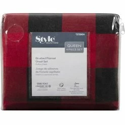 Brand new ✔️ Style Selections 100% Cotton Buffalo Plaid Flannel 4 Pc. Sheet Set ???? -Ella Jayne shop unnamed file 775