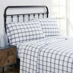 Best Sale ???? Truly Soft Bristol Plaid Flannel Sheet Set ????