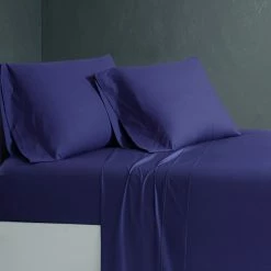 Wholesale ???? Sean John Solid Cotton Percale Sheet Set ❤️