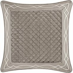 Best Pirce ???? J. Queen New York Deco Silver Euro Sham ????