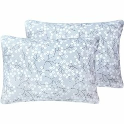 Deals ???? Harper Lane Kenyon Flower Blue Pillowcase Pair ????