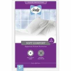 Cheap ⌛ Sealy Soft Comfort Pillow Protector 2 Pk. ????